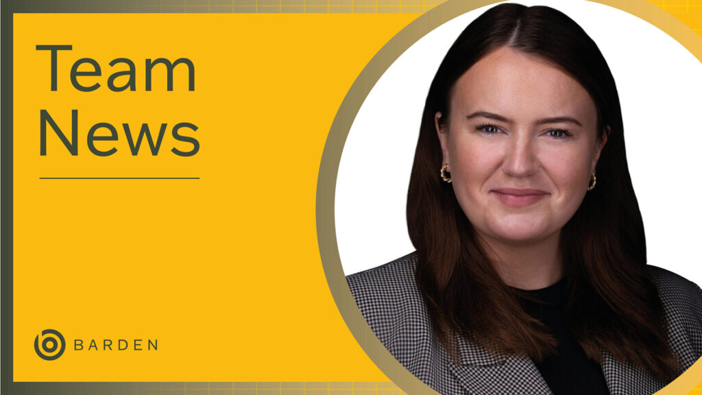 Jodie Meehan promoted to Senior Associate with Barden